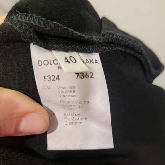 Dolce and Gabbana black dress - Picture 6 of 9